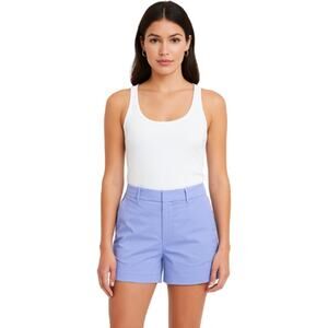 White House Black Market 4-Inch Inseam Shorts in Sky Blue – NWT Size 4